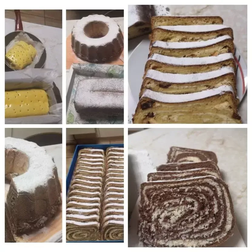 Slovenian Desserts: Potica, Prekmurska Gibanica, and Cream Cake